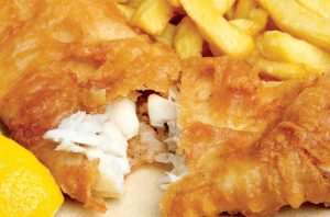 delicious fish and chips