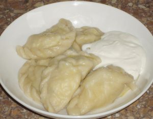 vareniki with potatoes