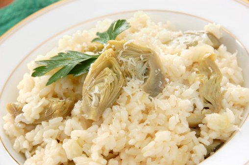 Risotto aux Artichauts