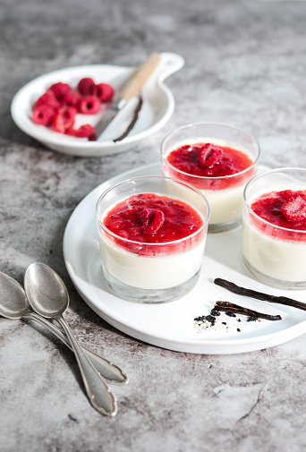 Panna Cotta with Berries