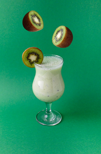 Milkshake Kiwi-Banane
