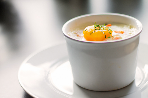 Œuf Cocotte au Bacon